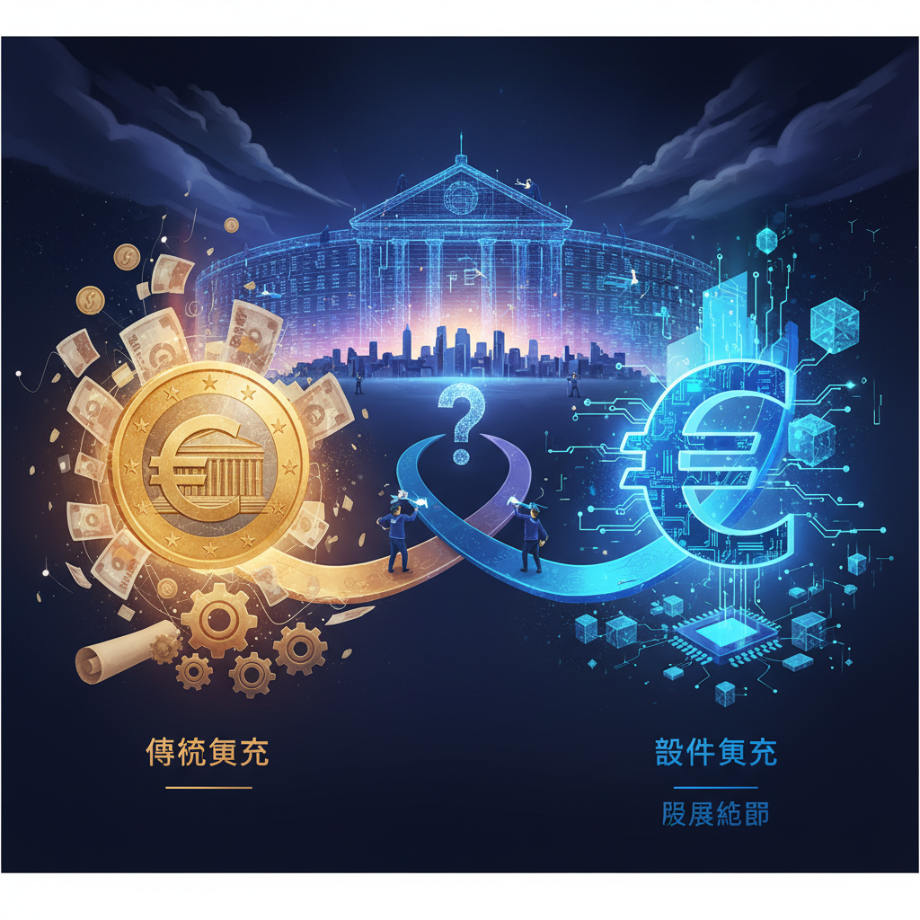 数字欧元 vs 传统欧元：欧洲央行技术扩招的核心差异与未来挑战