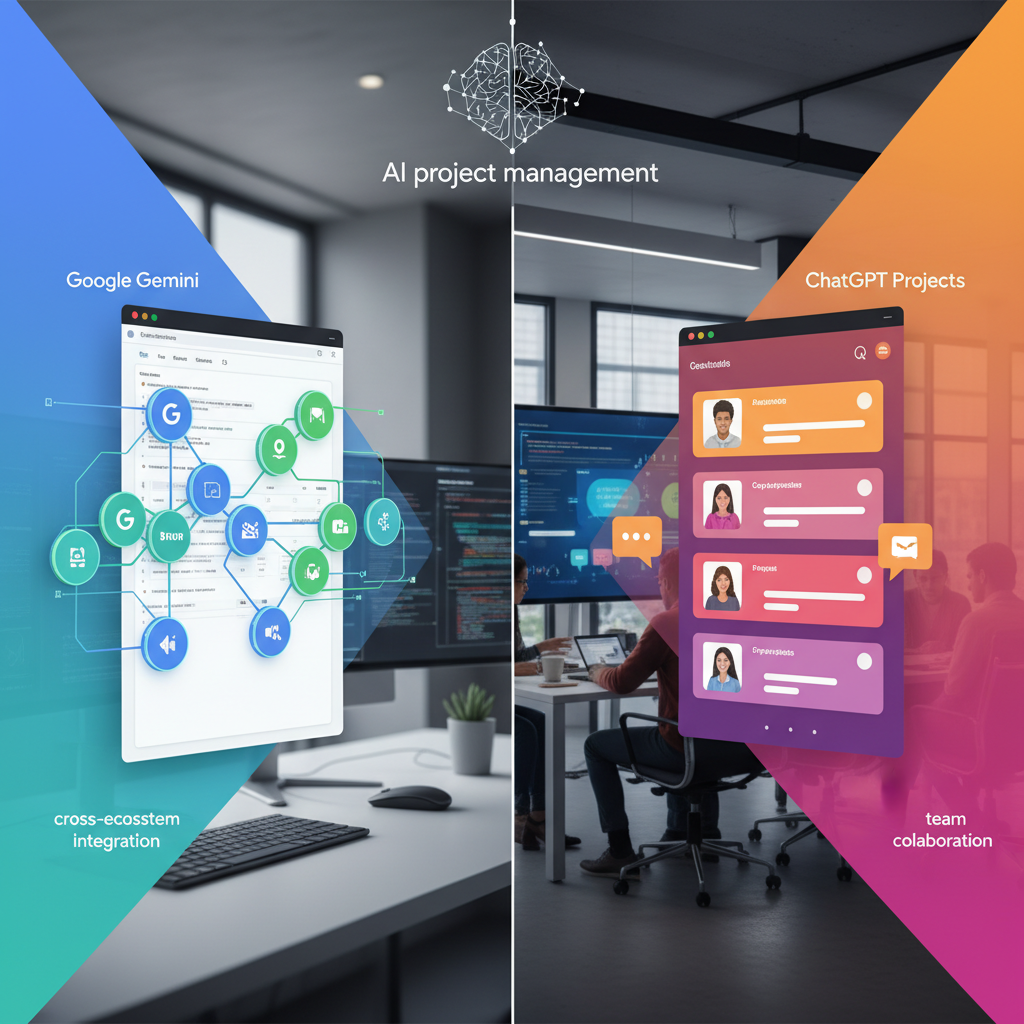 Google Gemini Notebooks 与 ChatGPT Projects 差异比较：哪个更适合你的 AI 项目管理？