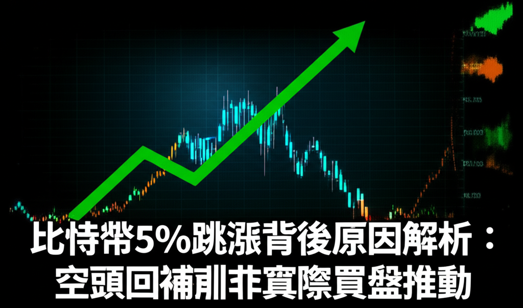 比特币5%跳涨背后原因解析：空头回补而非实际买盘推动